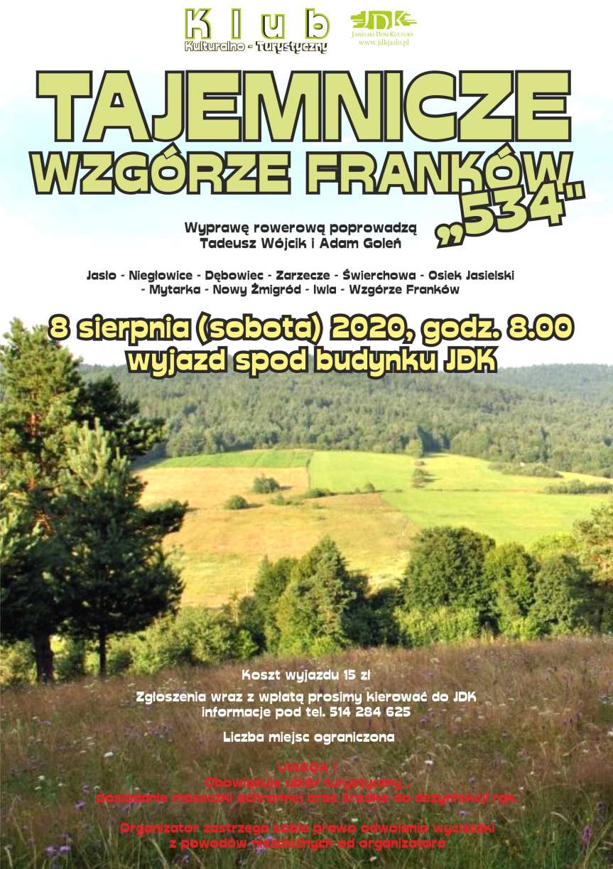 Rowerami na wzgórze Franków