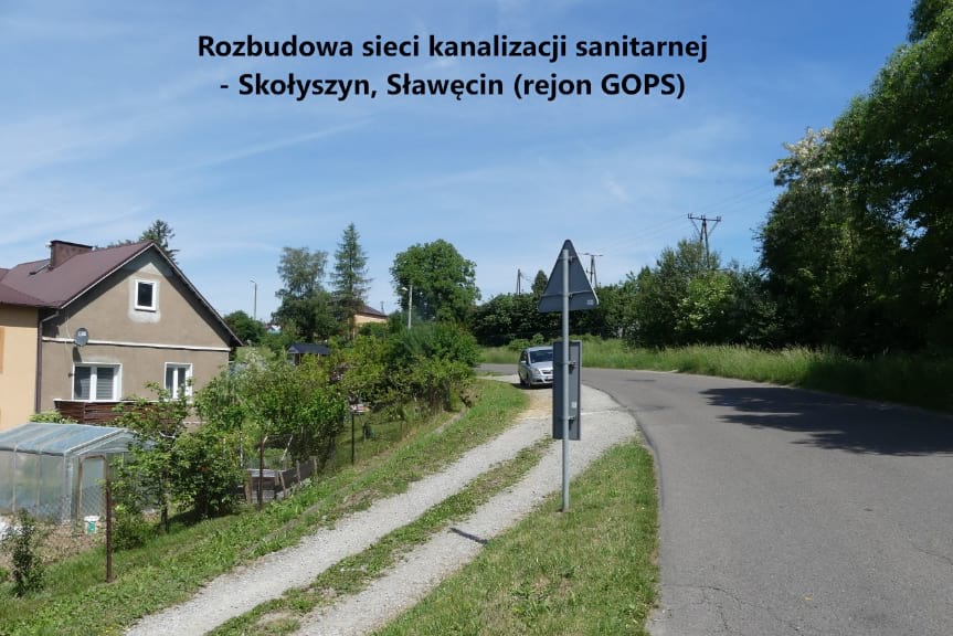 Rusza rozbudowa sieci wodociągowej i kanalizacji sanitarnej w gminie Skołyszyn