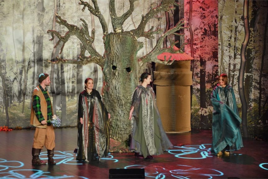 Spektakl "Księga lasu" dla dzieci w JDK