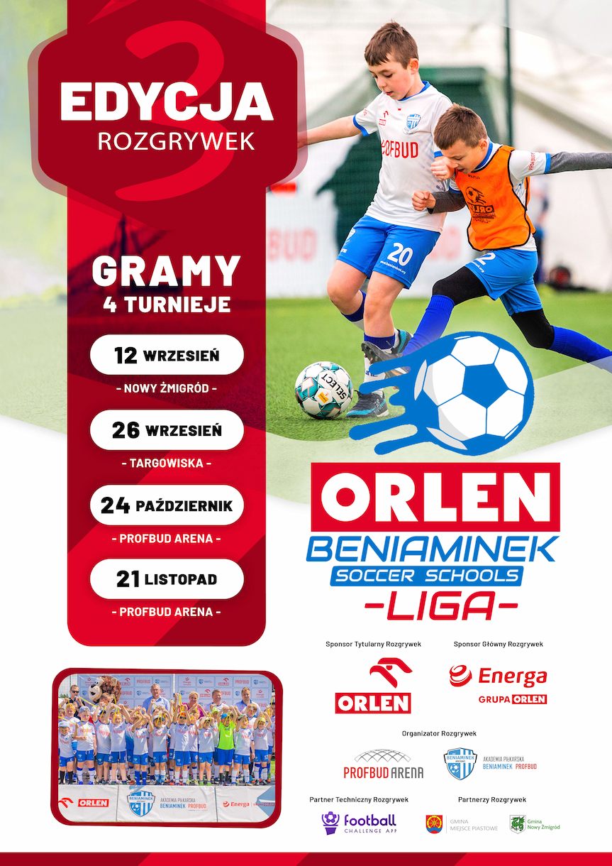 Startuje III edycja "ORLEN Beniaminek Soccer Schools Ligi"