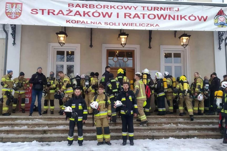 Drugie miejsce dla strażaków ze Święcan w turnieju barbórkowym