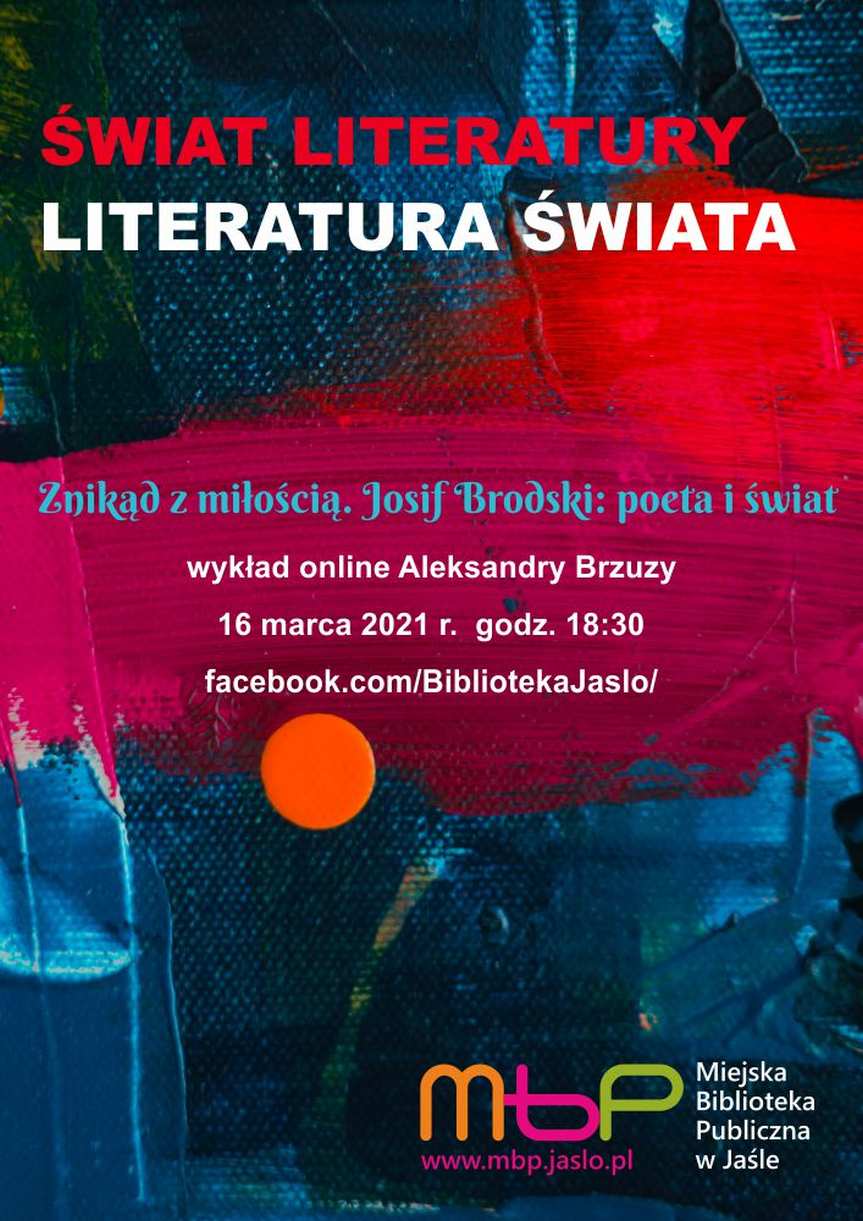 „Świat literatury, literatura świata” w jasielskiej bibliotece