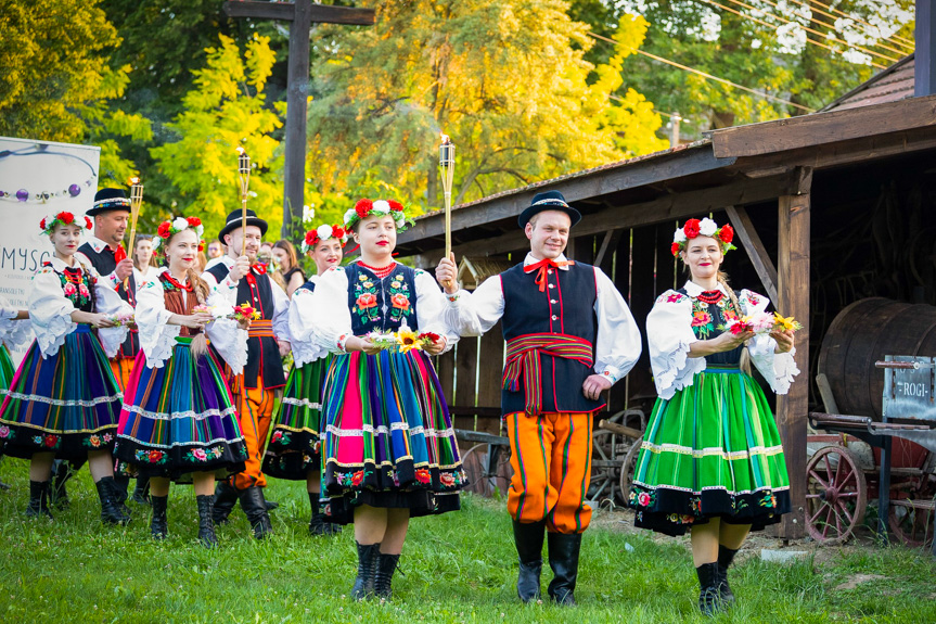 Tradycyjna Sobótka w Rogach Tradycyjna Sobótka w Rogach