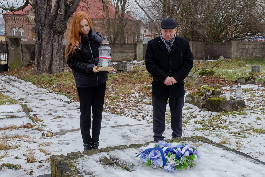 Uczcili pamięć w ofiarach holokaustu