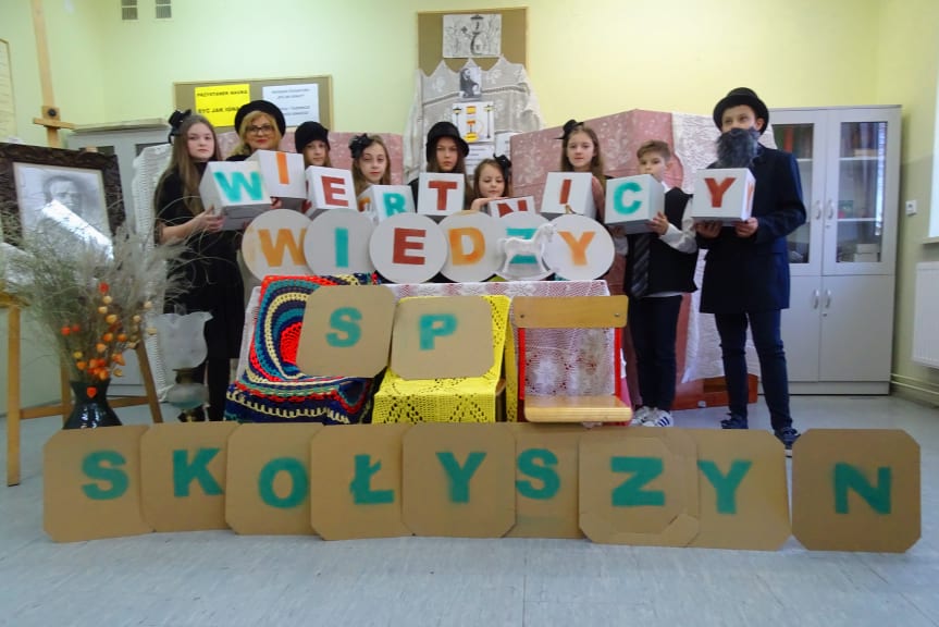 Uczniowie ze SP w Skołyszynie przystąpili do  programu "Być jak Ignacy"