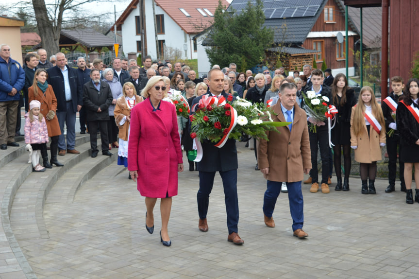 Uroczystości z okazji Święta Niepodległości w Dębowcu