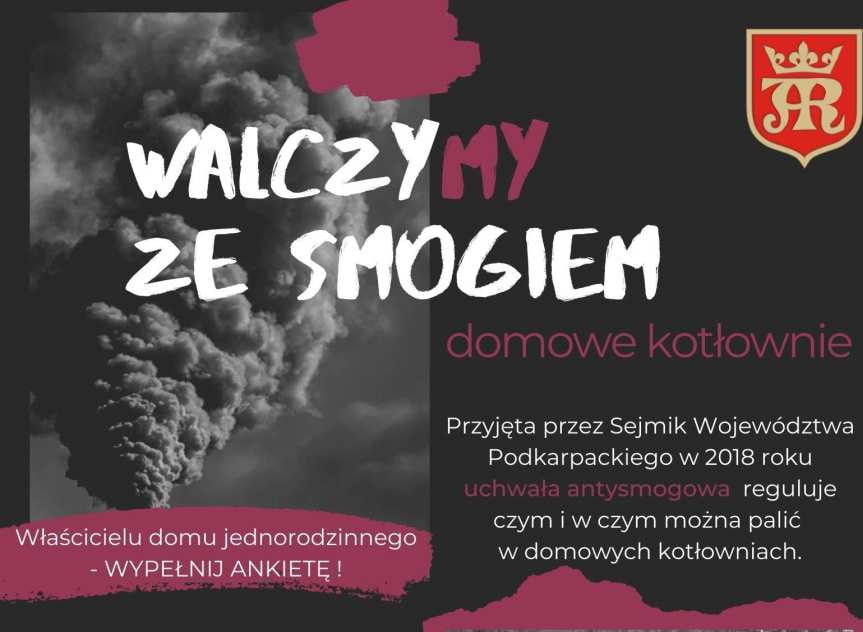 Walka ze smogiem w Jaśle. Ostatnie dni na wypełnienie ankiety