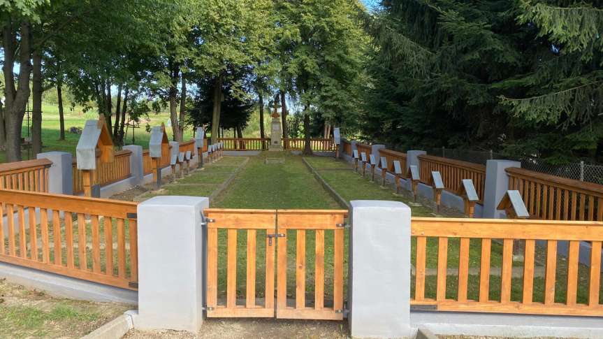 Warzyce. Odnowiono cmentarz z I wojny światowej
