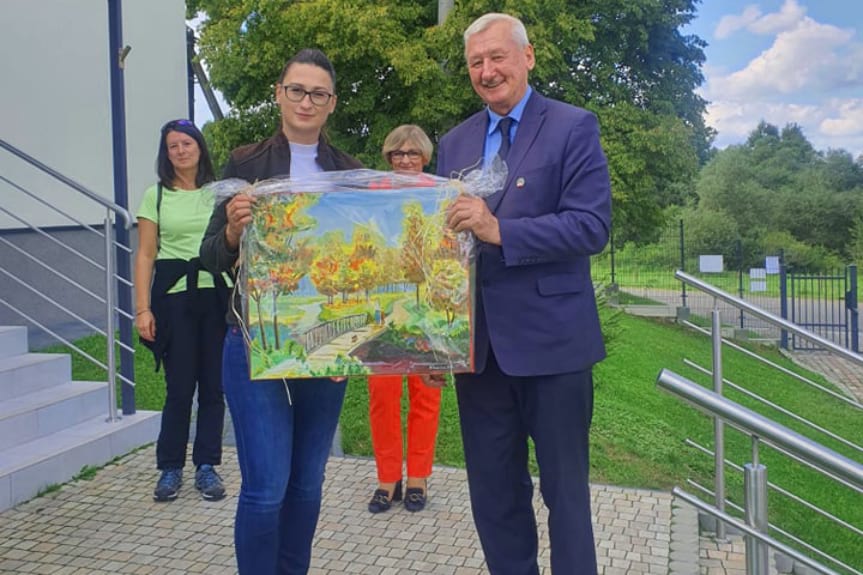 Ważne odwiedziny w Ośrodku Edukacji Ekologicznej w Ożennej