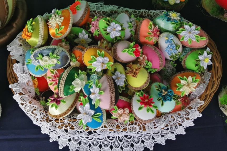 Wielkanocny Jarmark Charytatywny w Kołaczycach "Pomoc Ukrainie"