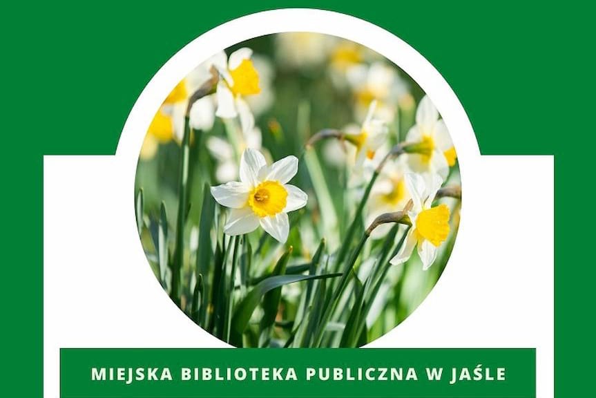 Wiosenne malowanie na firanie - spotkanie w MBP w Jaśle