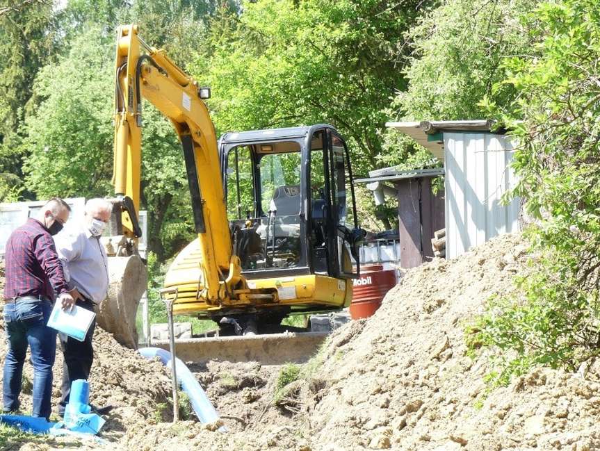 Wodociąg i stacja uzdatniania wody w Kunowej