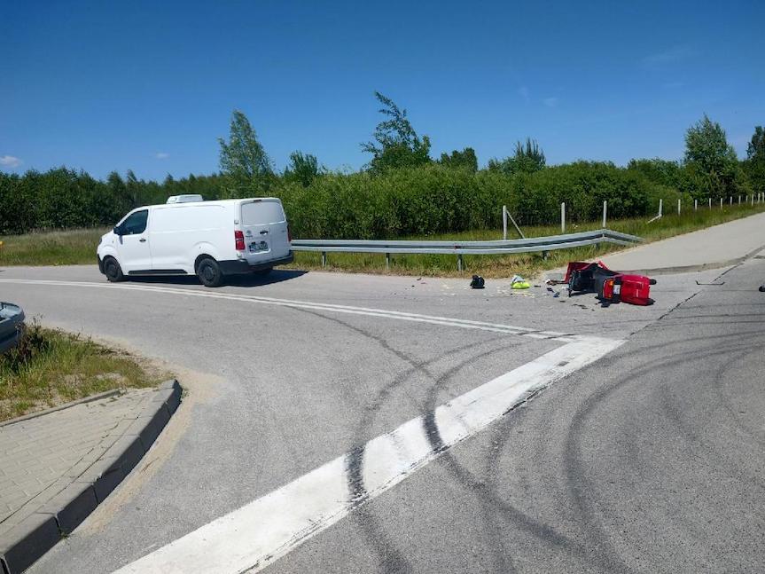 Wypadek w Czarnej Sędziszowskiej Wypadek w Czarnej Sędziszowskiej
