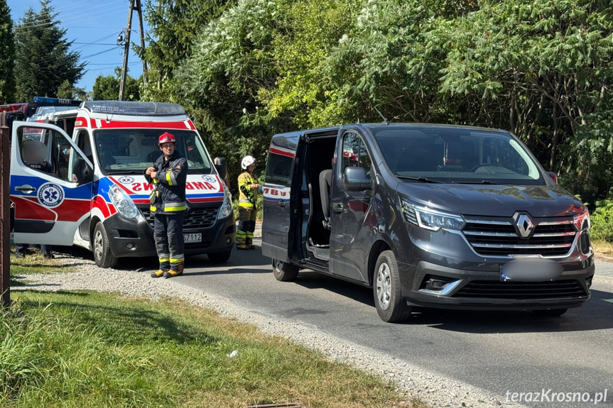 Wypadek w Krościenku Wyżnym Wypadek w Krościenku Wyżnym
