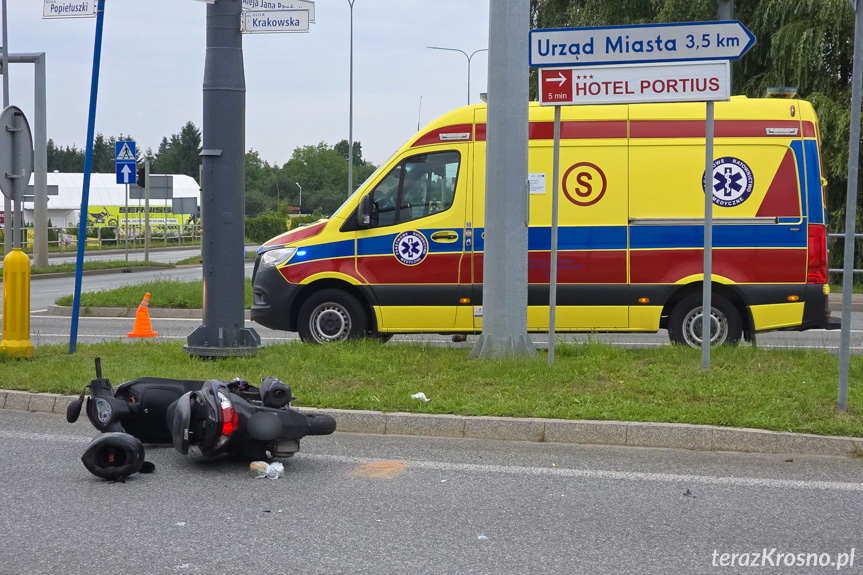 Wypadek w Krośnie Wypadek w Krośnie