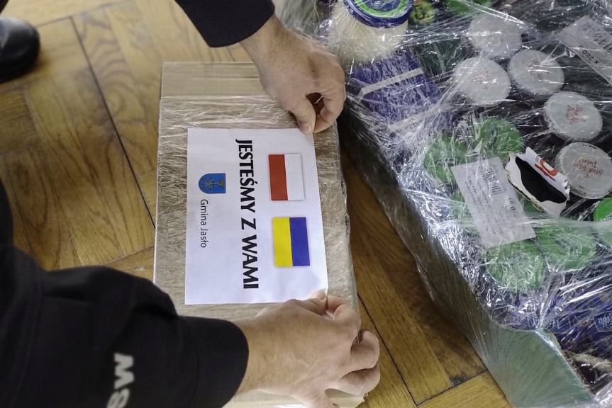 Pracownicy i osadzeni ZK w Jaśle włączyli się w pomoc Ukrainie