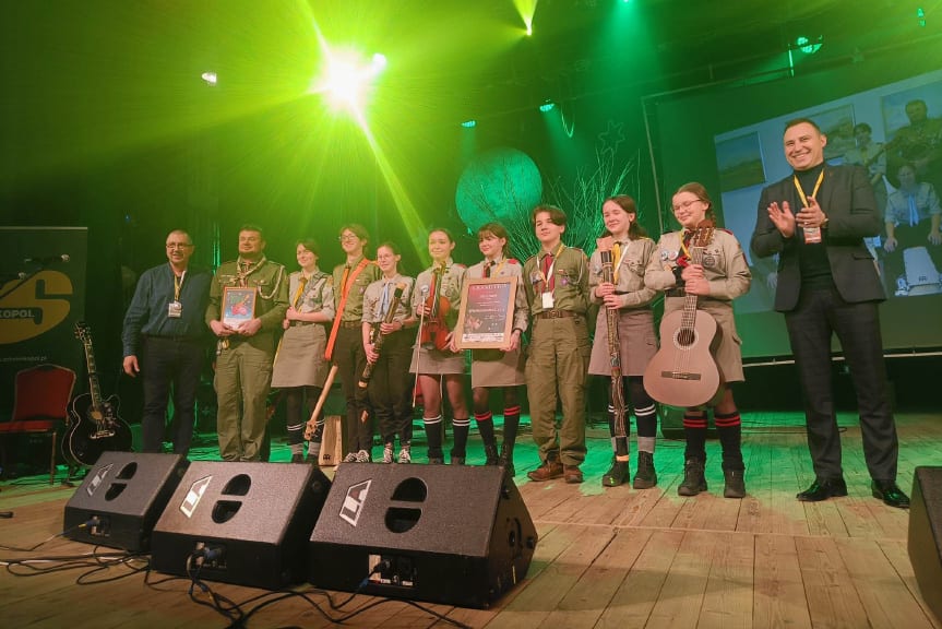 Zespół z Jasła zwyciężył na Festiwalu Piosenki Harcerskiej w Tarnobrzegu