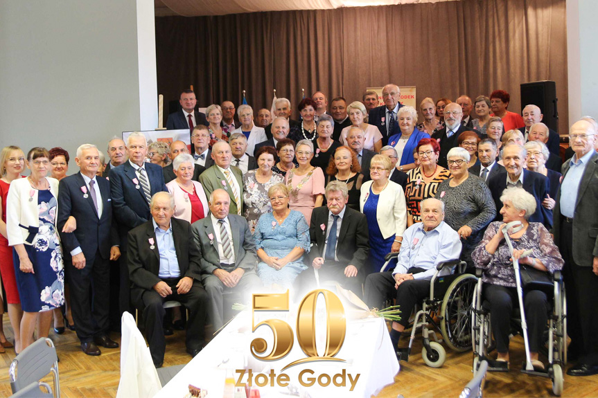 50 lat razem. Złote Gody w gminie Tarnowiec