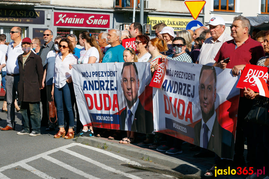 Andrzej Duda w Jaśle