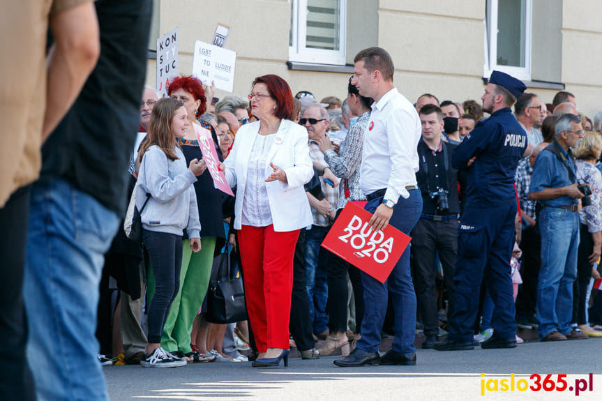 Andrzej Duda w Jaśle