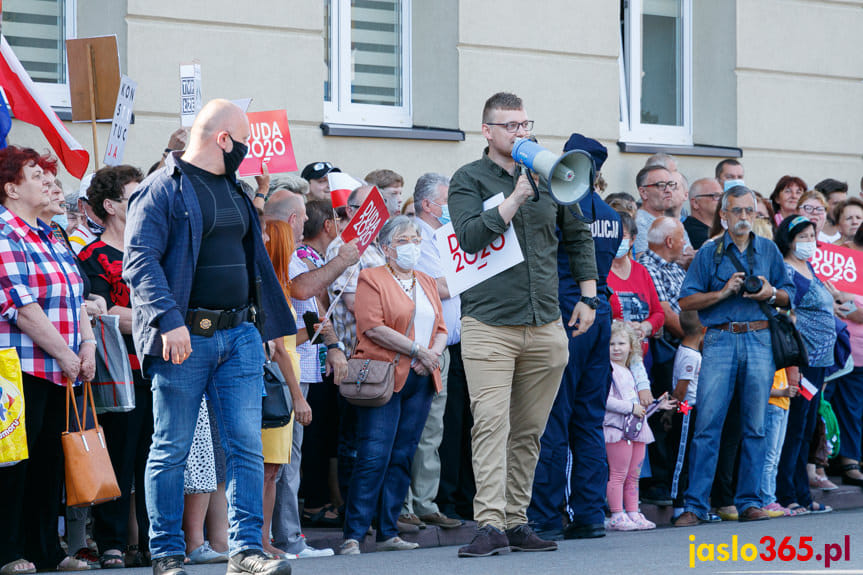 Andrzej Duda w Jaśle