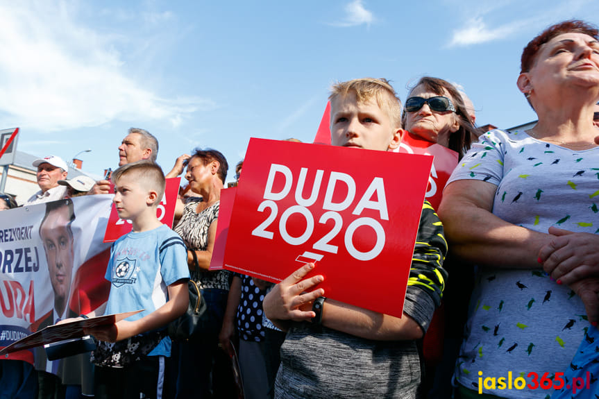 Andrzej Duda w Jaśle