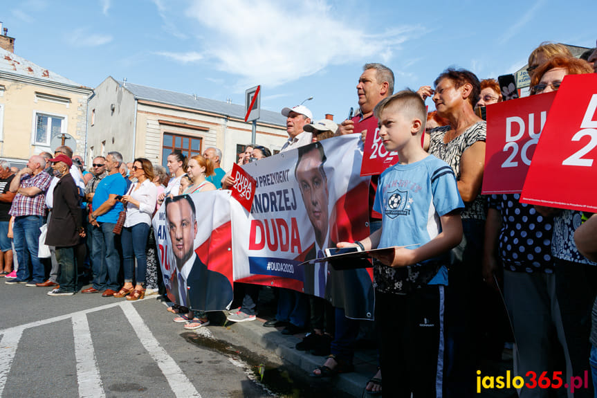 Andrzej Duda w Jaśle