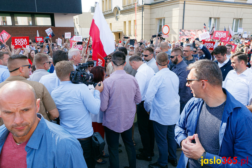 Andrzej Duda w Jaśle