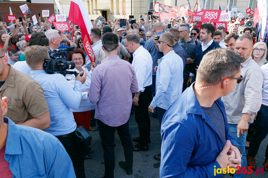 Andrzej Duda w Jaśle