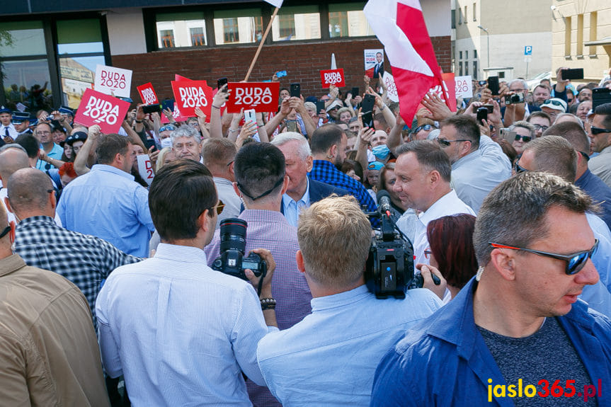 Andrzej Duda w Jaśle