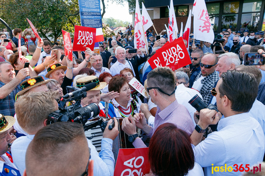 Andrzej Duda w Jaśle