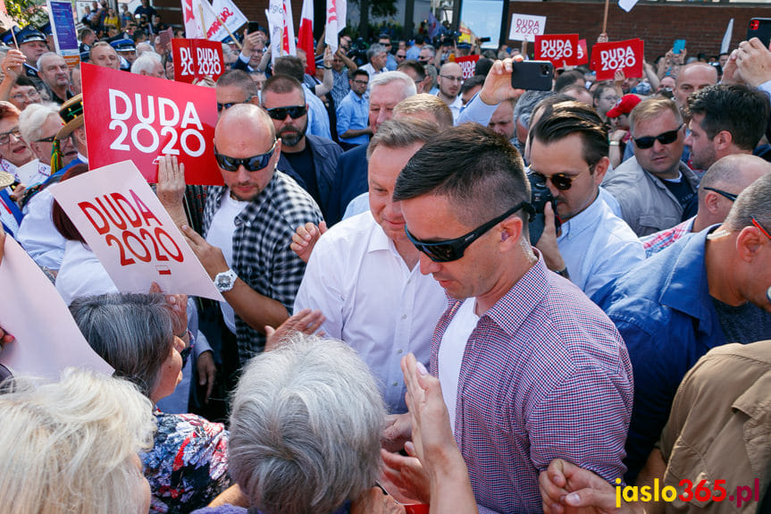 Andrzej Duda w Jaśle