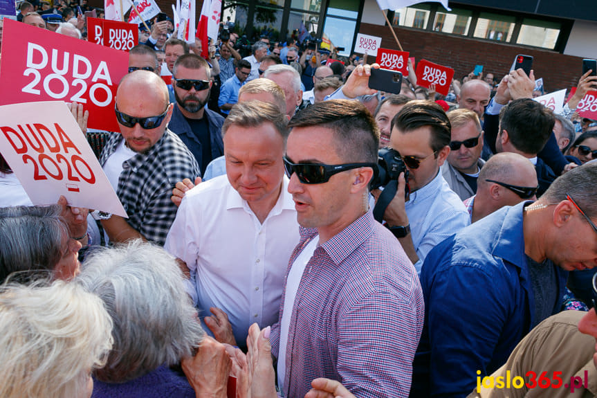 Andrzej Duda w Jaśle