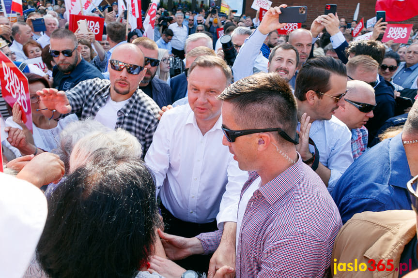 Andrzej Duda w Jaśle