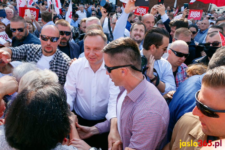 Andrzej Duda w Jaśle