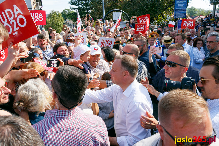 Andrzej Duda w Jaśle