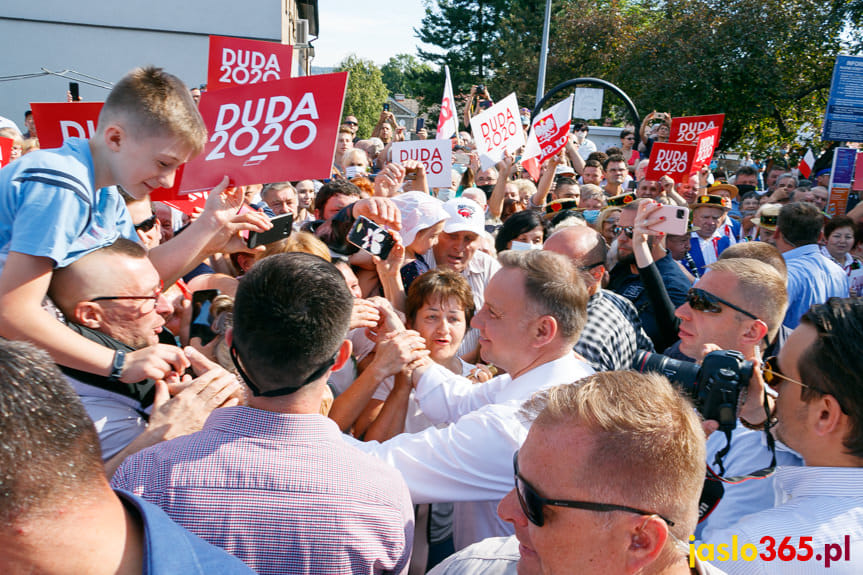 Andrzej Duda w Jaśle