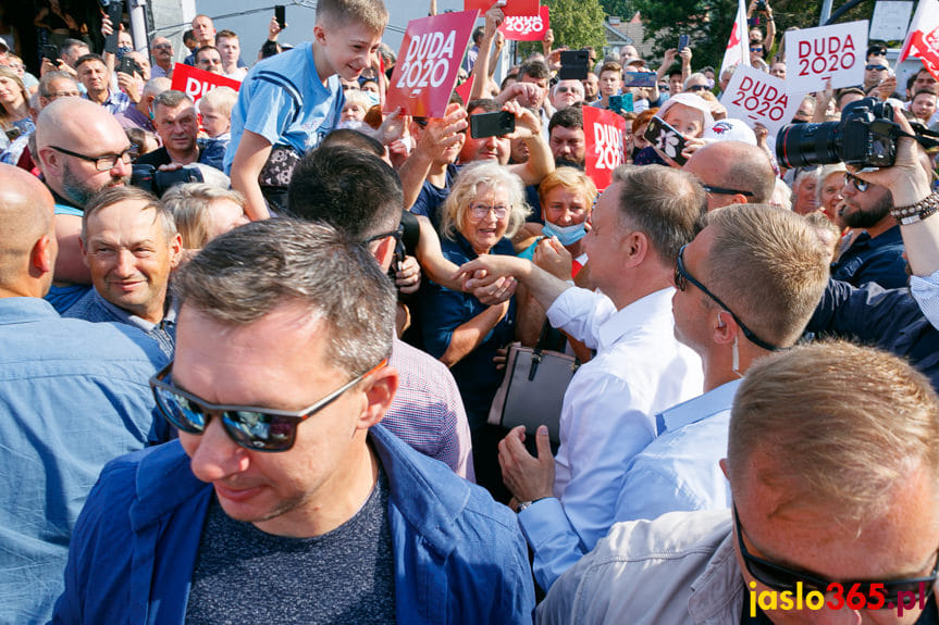 Andrzej Duda w Jaśle