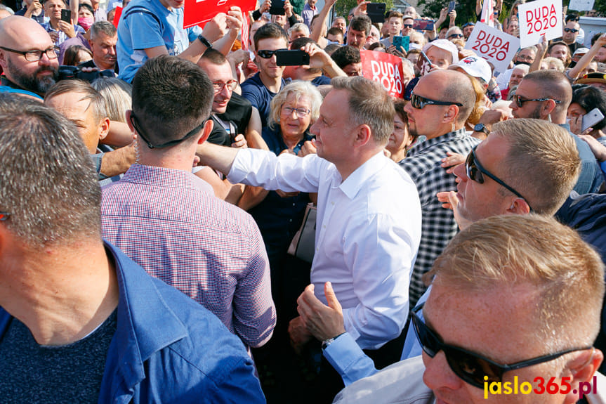 Andrzej Duda w Jaśle