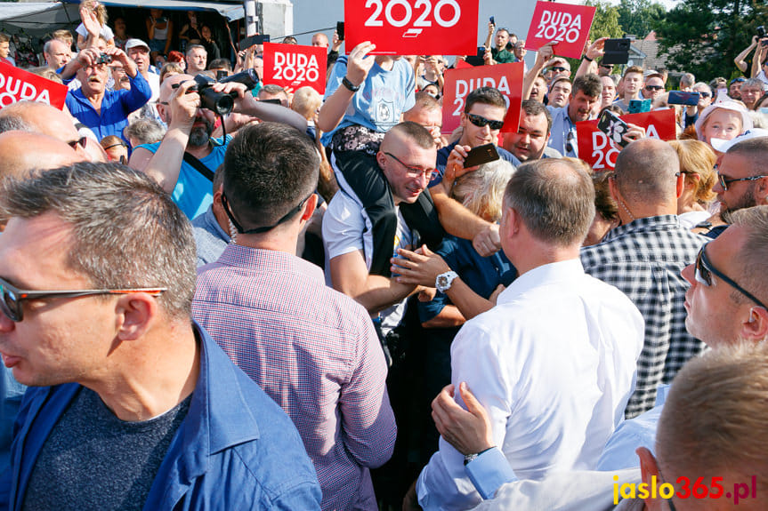 Andrzej Duda w Jaśle