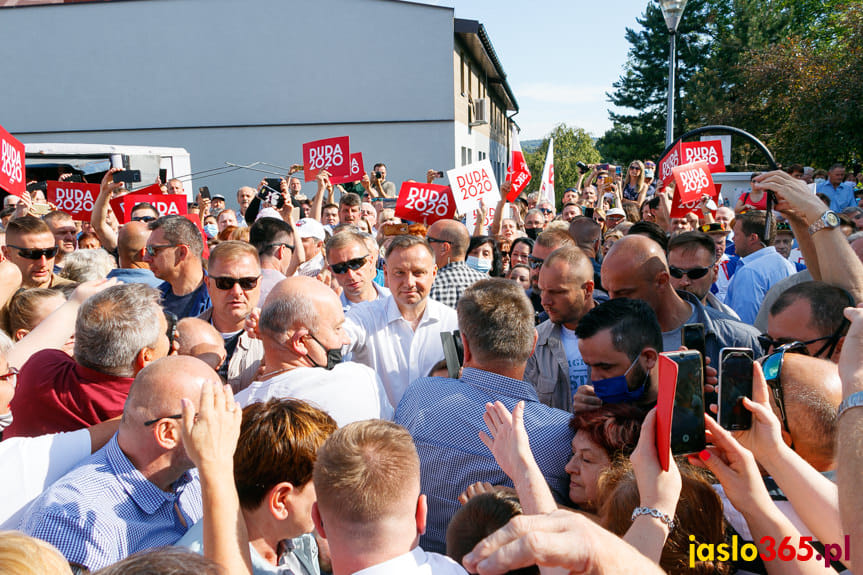 Andrzej Duda w Jaśle