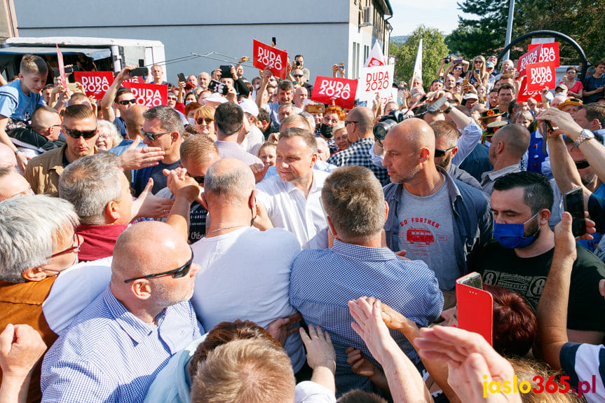 Andrzej Duda w Jaśle