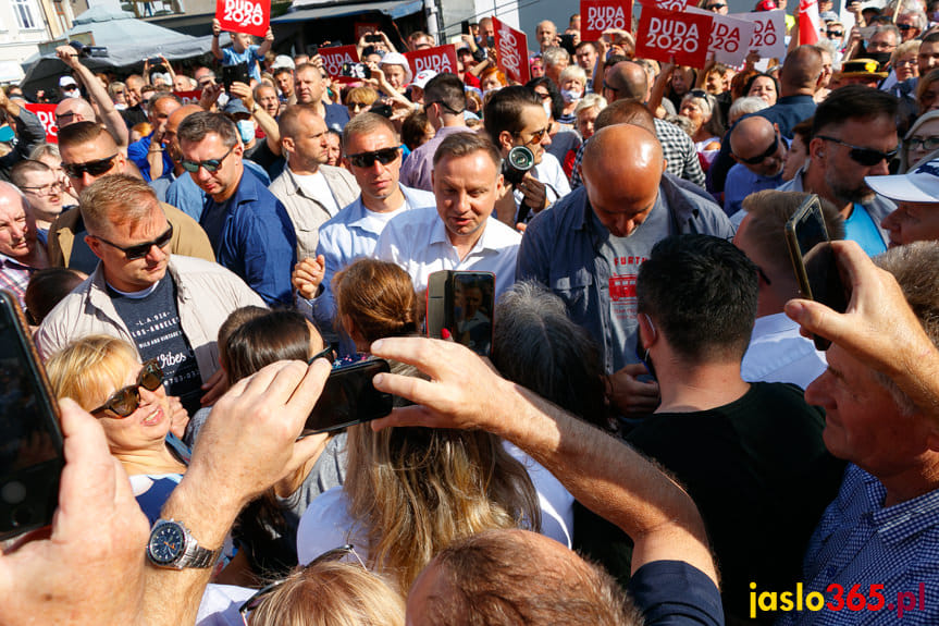 Andrzej Duda w Jaśle