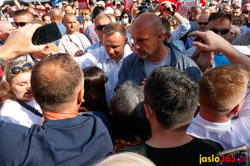 Andrzej Duda w Jaśle
