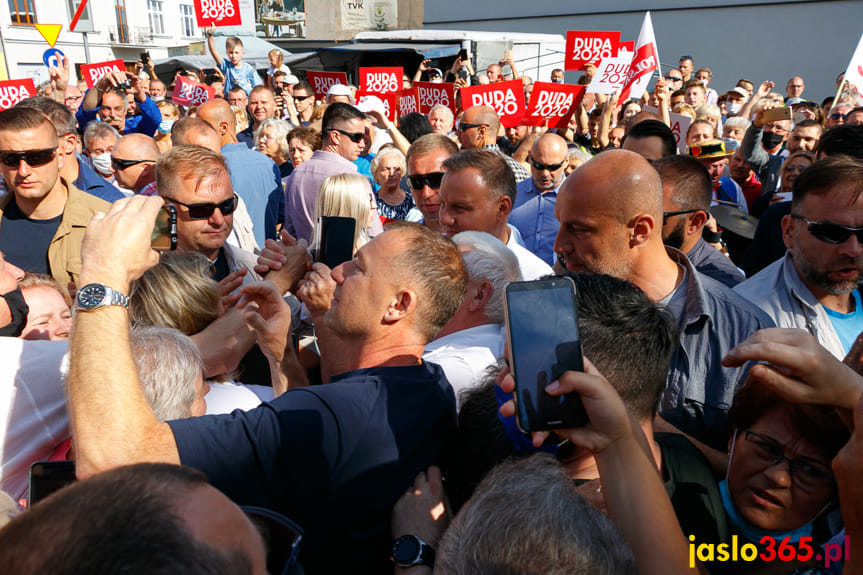 Andrzej Duda w Jaśle