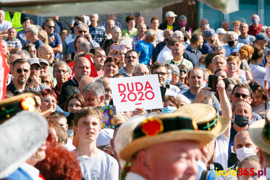 Andrzej Duda w Jaśle