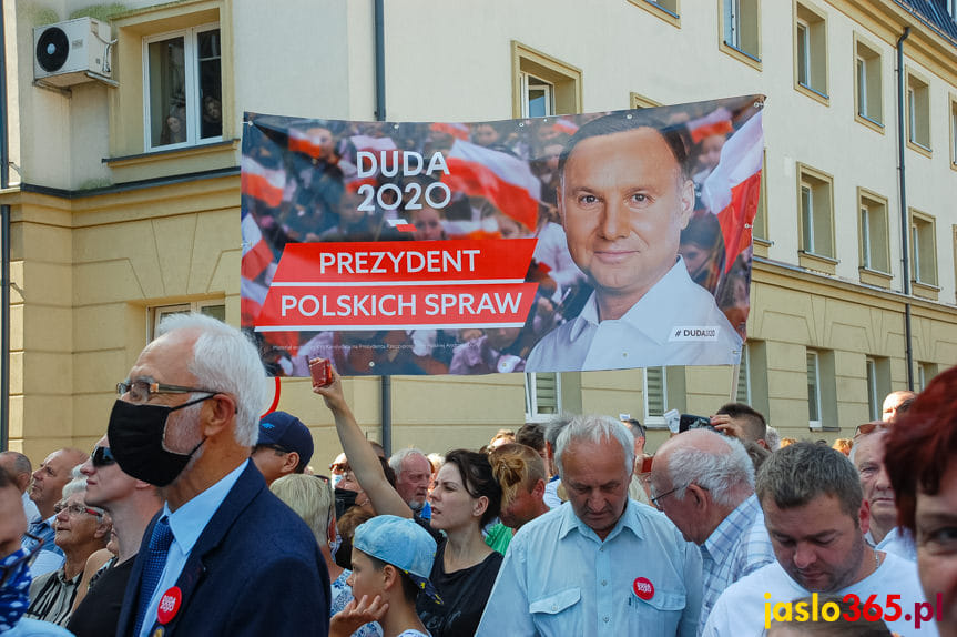 Andrzej Duda w Jaśle