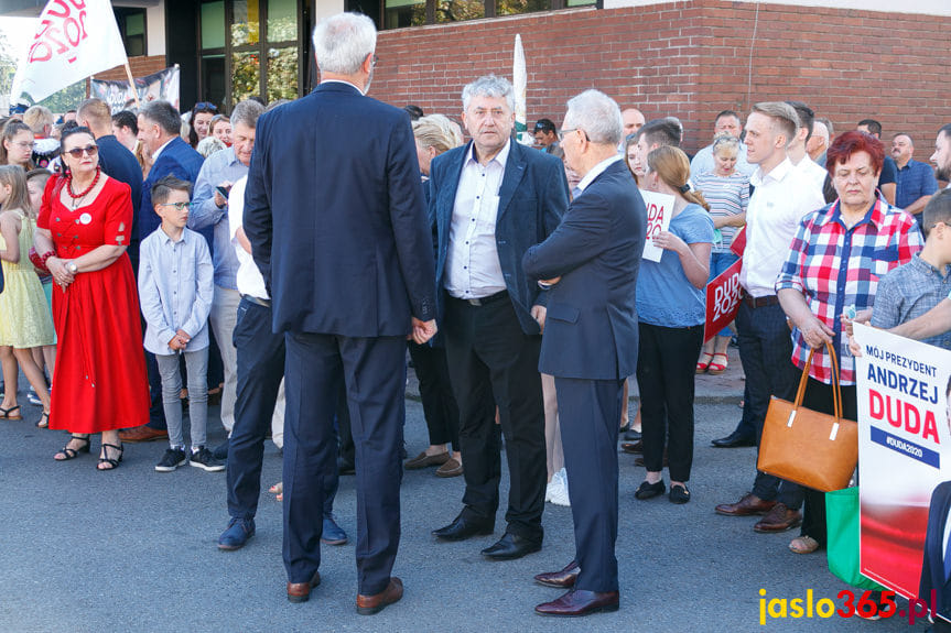 Andrzej Duda w Jaśle