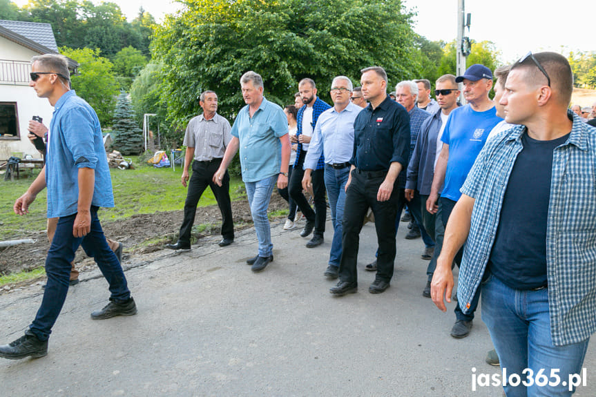 Andrzej Duda w Trzcinicy