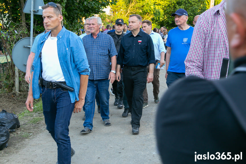 Andrzej Duda w Trzcinicy